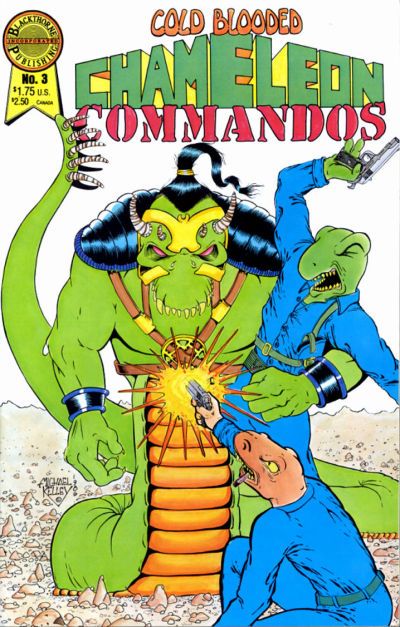 Cold Blooded Chameleon Commandos #3 Comic
