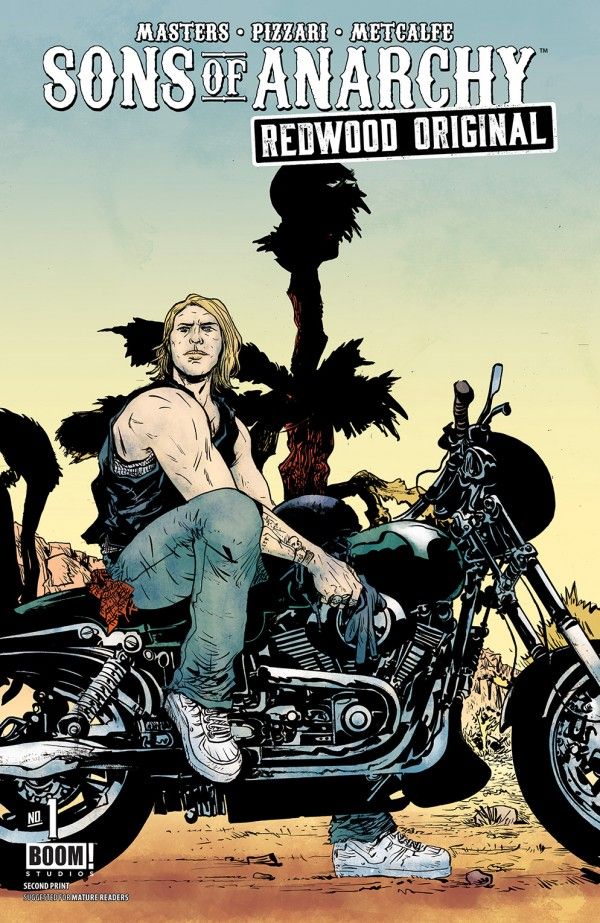 Sons Of Anarchy Redwood Original #1 (2nd Printing)