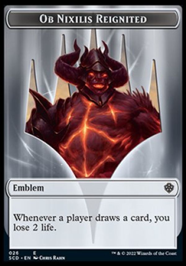 Emblem Ob Nixilis Reignited (Starter Commander Decks)