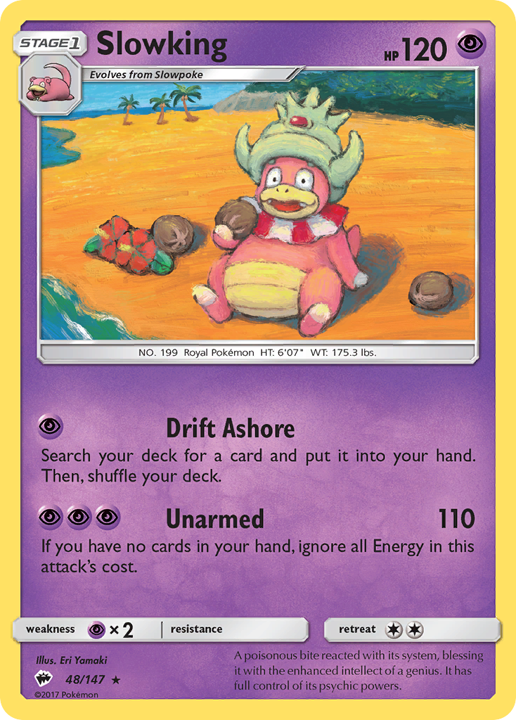 Slowking (48/147) - Burning Shadows Pokémon Card