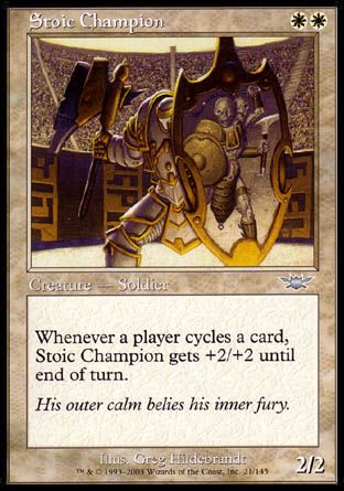 Stoic Champion (Legions) Trading Card