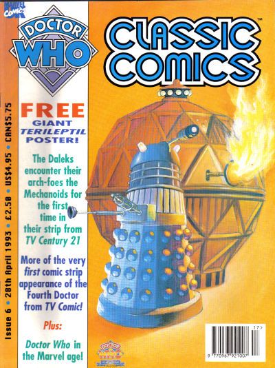 Doctor Who: Classic Comics #6 Comic