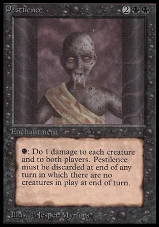 Pestilence (Beta) Trading Card