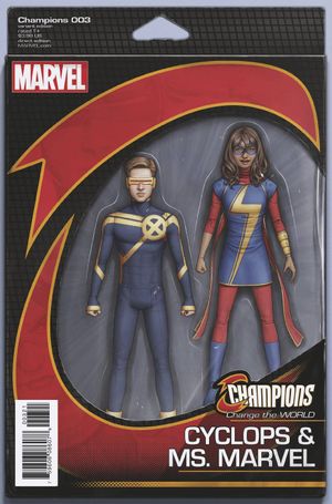 Champions #3 (Christopher Now Action Figure Va)