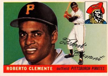 Roberto Clemente 1955 Topps #164 Sports Card