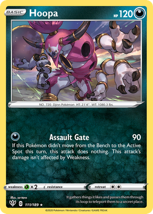 Hoopa (111/189) - Darkness Ablaze