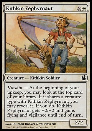 Kithkin Zephyrnaut (Morningtide) Trading Card