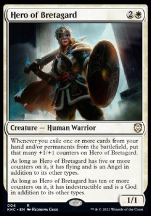 Hero of Bretagard (Kaldheim Commander Decks) Trading Card