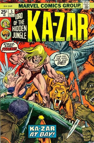 Ka-Zar #5 Comic