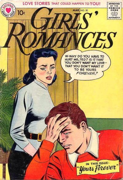 Girls' Romances #50 Comic