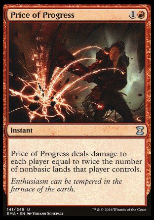 Price of Progress (Eternal Masters) Trading Card