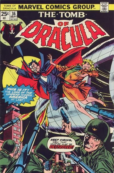 Tomb of Dracula #36 Comic