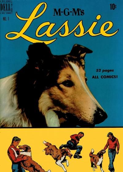 M-G-M's Lassie Comic