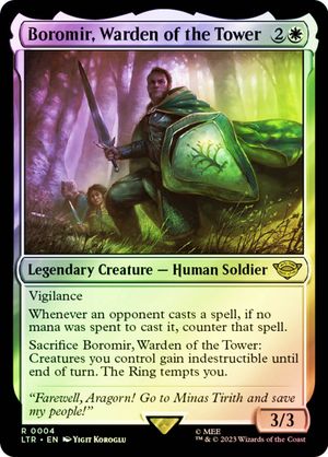 Boromir, Warden of the Tower (The Lord of the Rings - Foil)