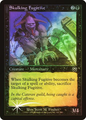 Skulking Fugitive (Mercadian Masques - Foil)