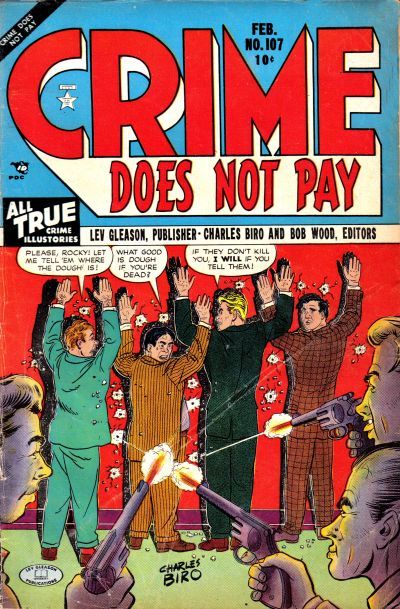 Crime Does Not Pay #107 Comic