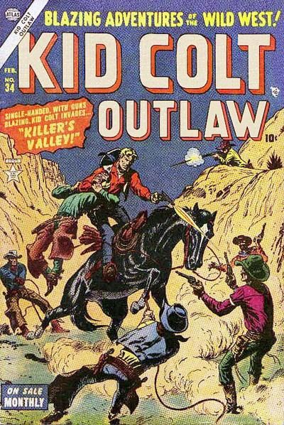 Kid Colt Outlaw #34 Comic