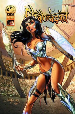 Shahrazad #3 (25 Copy J Scott Campbell B&w)