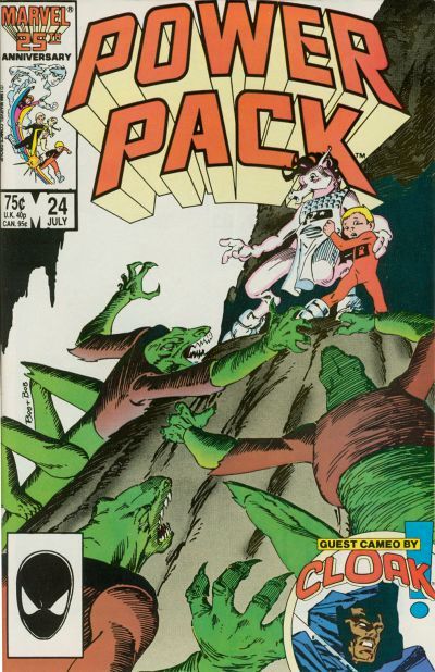 Power Pack #24 Comic