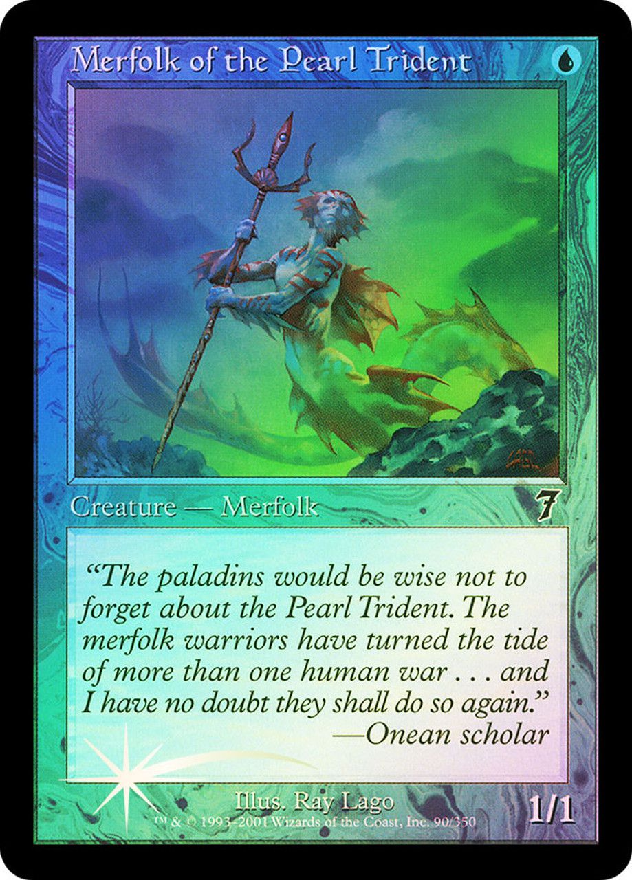 Merfolk of the Pearl Trident (7th Edition - Foil) Trading Card