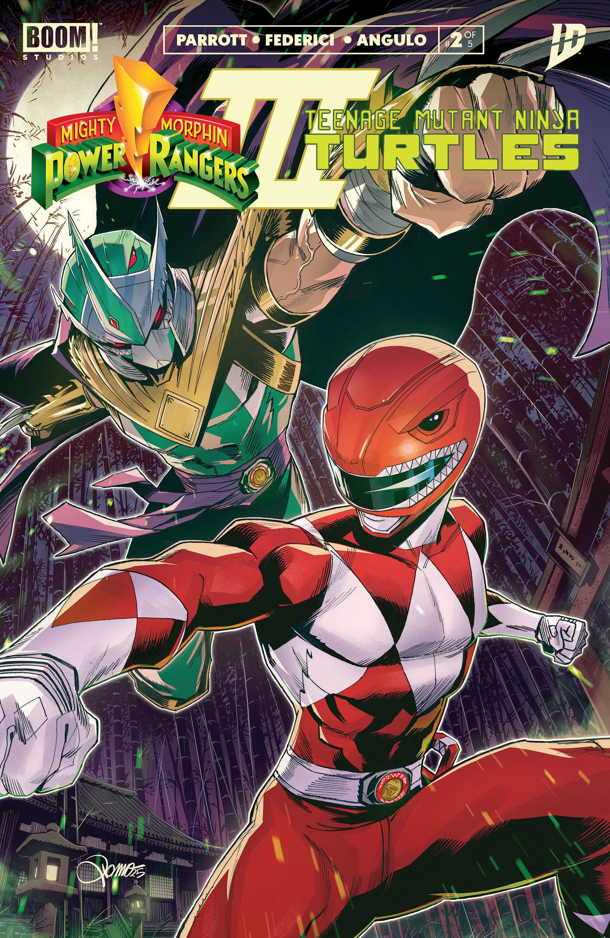 Mighty Morphin Power Rangers/ Teenage Mutant Ninja Turtles III #2 Comic