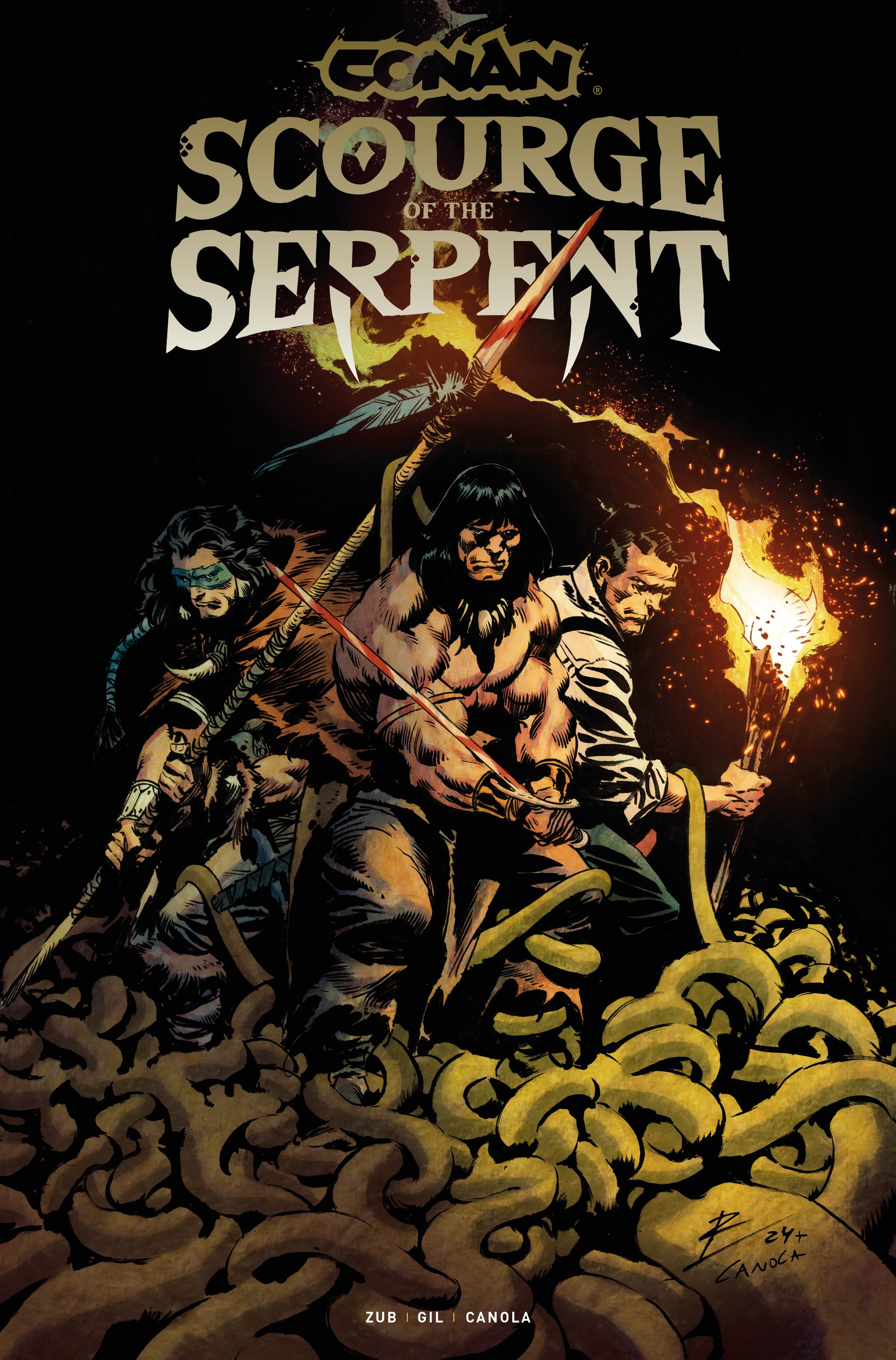 Conan: Scourge of the Serpent #4 Comic