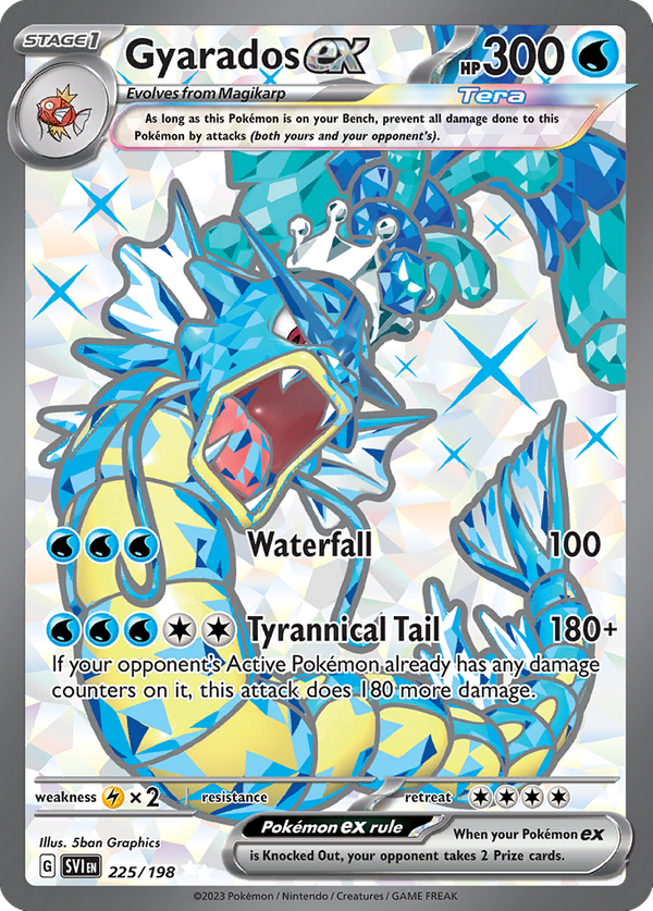 Gyarados ex (225/198) - Scarlet & Violet