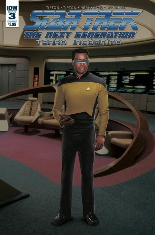 Star Trek: The Next Generation: Terra Incognita #3 (Cover B Photo)