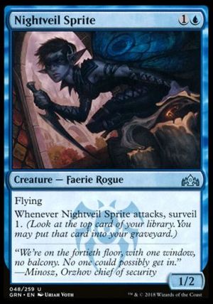 Nightveil Sprite (Guilds of Ravnica)