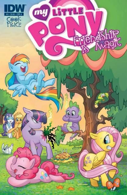 My Little Pony Friendship Is Magic #4 Comic