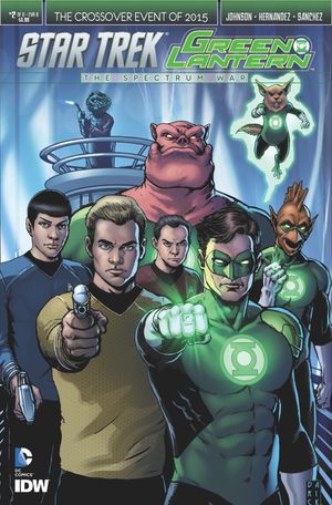Star Trek Green Lantern #2 (Reg Robertson)