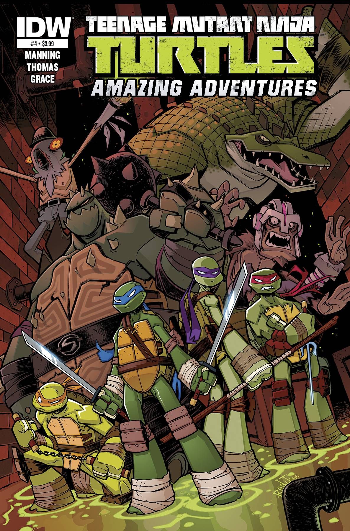 Teenage Mutant Ninja Turtles Amazing Adventures #4 Comic