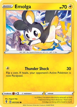 Emolga (57/203) - Evolving Skies