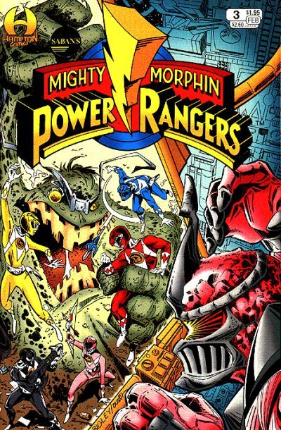 Saban's Mighty Morphin Power Rangers #3 Comic
