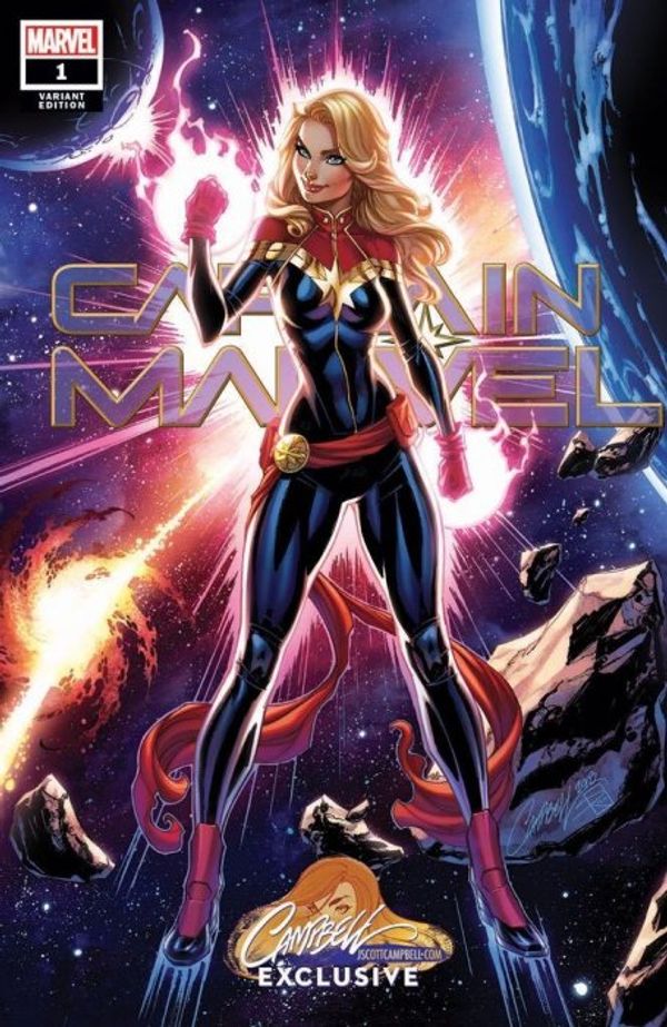 Captain Marvel #1 (JScottCampbell.com Edition A)