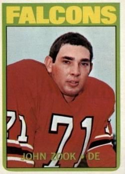 John Zook 1972 Topps #91 Sports Card