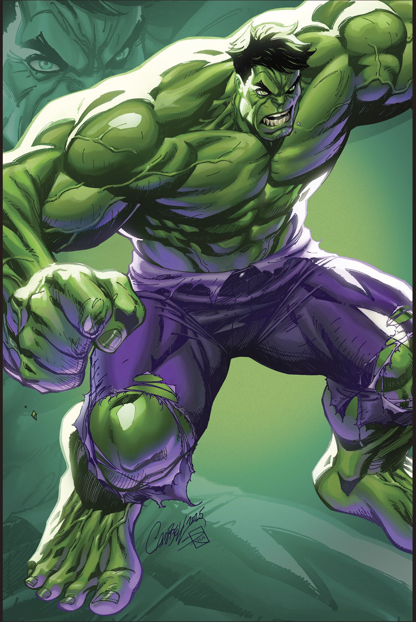 Incredible Hulk #28 (J. Scott Campbell Just Spectacular Collection Virgin Variant) Comic