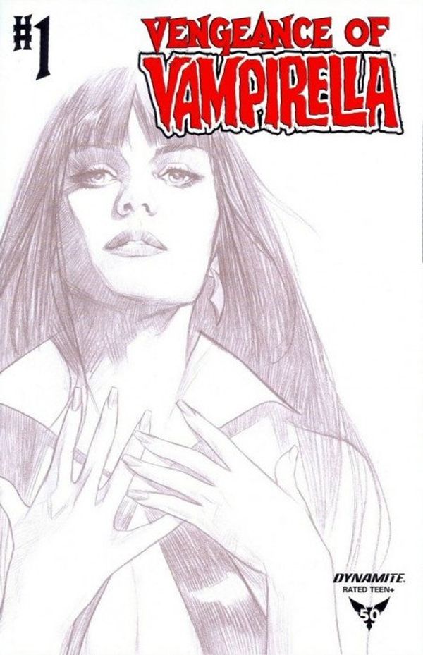 Vengeance of Vampirella #1 (20 Copy Oliver B&w Cover)