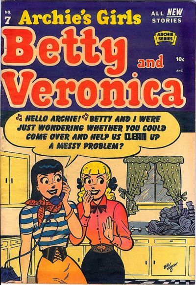 Archie's Girls Betty and Veronica #7 Comic