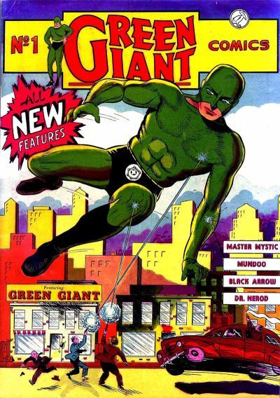 Green Giant Comics #1 Comic