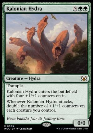 Kalonian Hydra (March of the Machine Commander Decks)