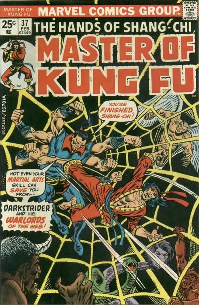 Master of Kung Fu #37 Comic