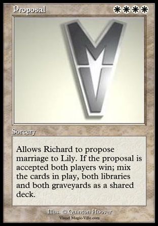 Proposal (Ultra Rare Cards) Trading Card