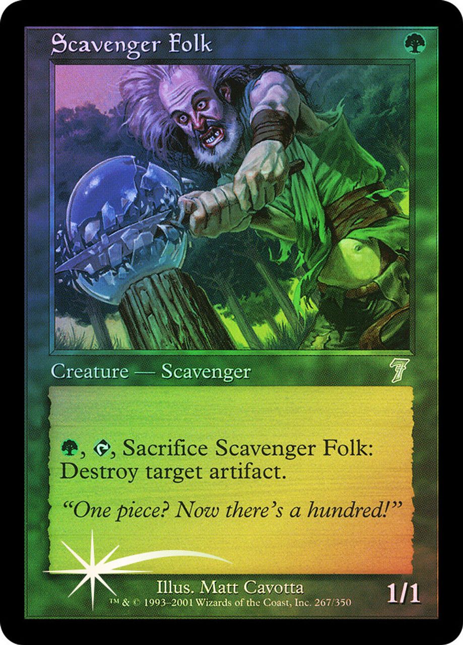 Scavenger Folk (7th Edition - Foil) Trading Card