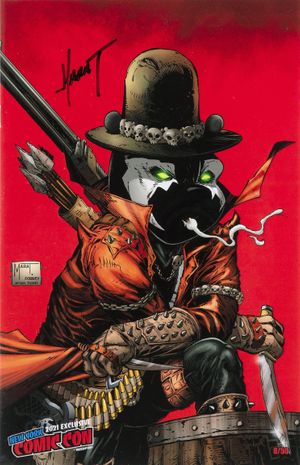 All Out Pooh 1 Gun Slingin Pooh Edition B comic cover