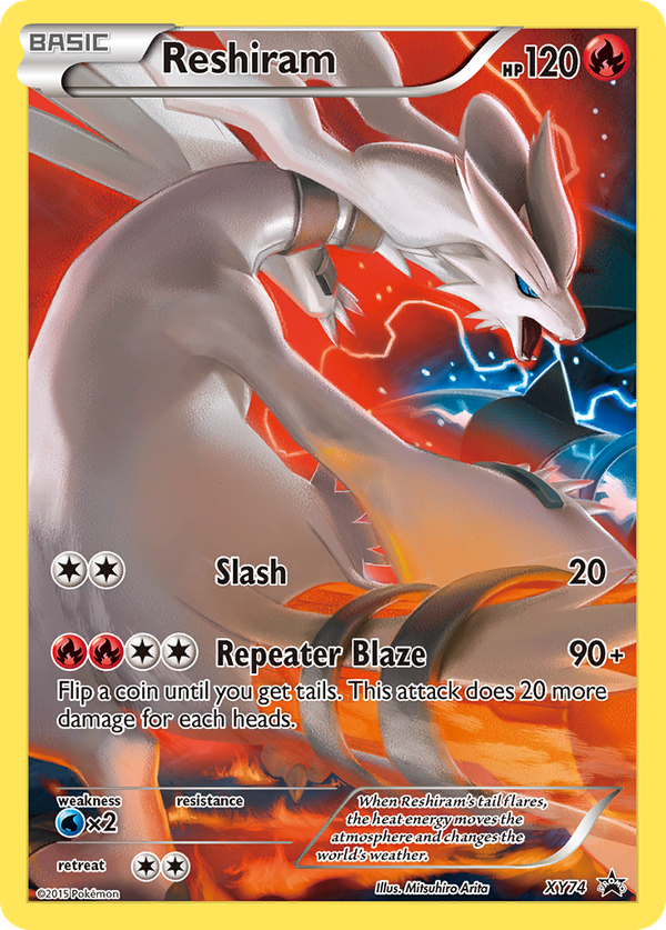 Reshiram (XY74) - XY Black Star Promos