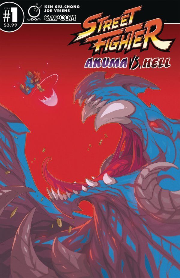 Street Fighter Akuma Vs Hell #1 (Cover B Huang)