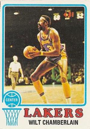Wilt Chamberlain 1973 Topps #80