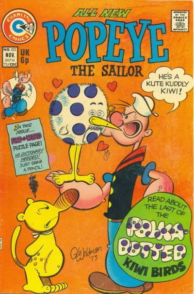 Popeye #123 Comic