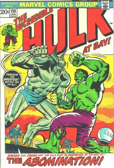 Incredible Hulk #159 Comic